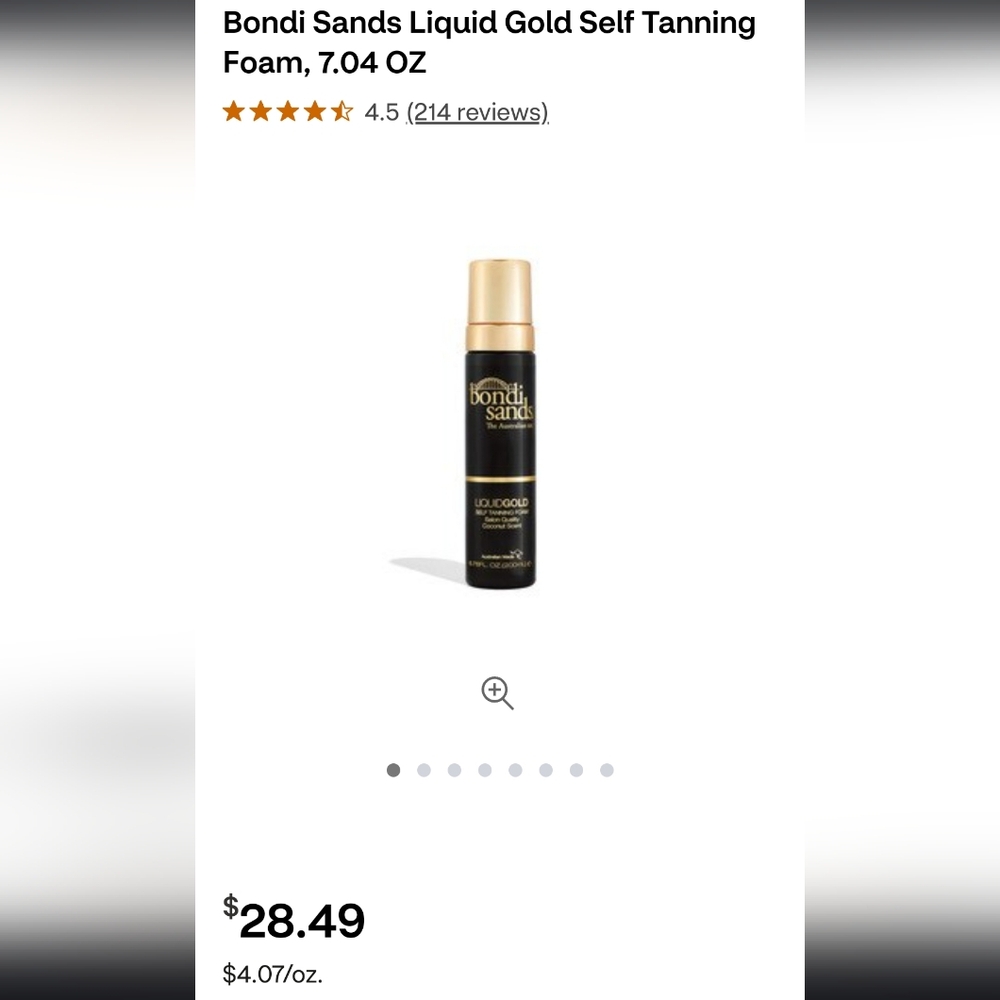 Bondi Sands The Australian Tan Self Tanning Foam 7.04 OZ